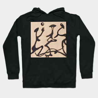 Goddess Games ... solar etching by cpizer Hoodie